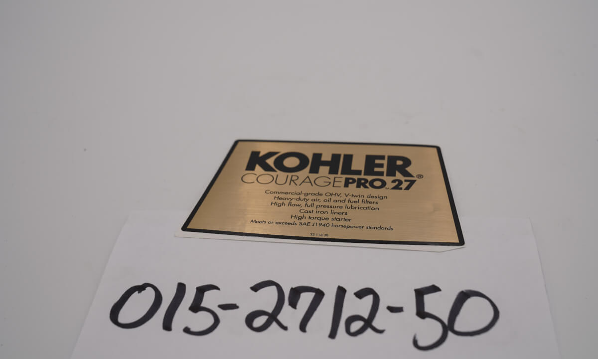 Decal Air Cleaner Cover-27 Koh