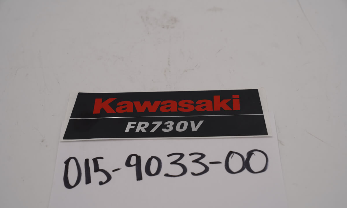 FR730V Air Filter Cover Decal