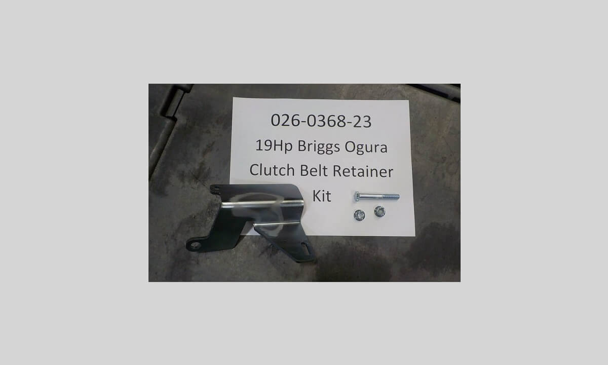 19HP Briggs Ogura Clutch Belt Retainer Kit