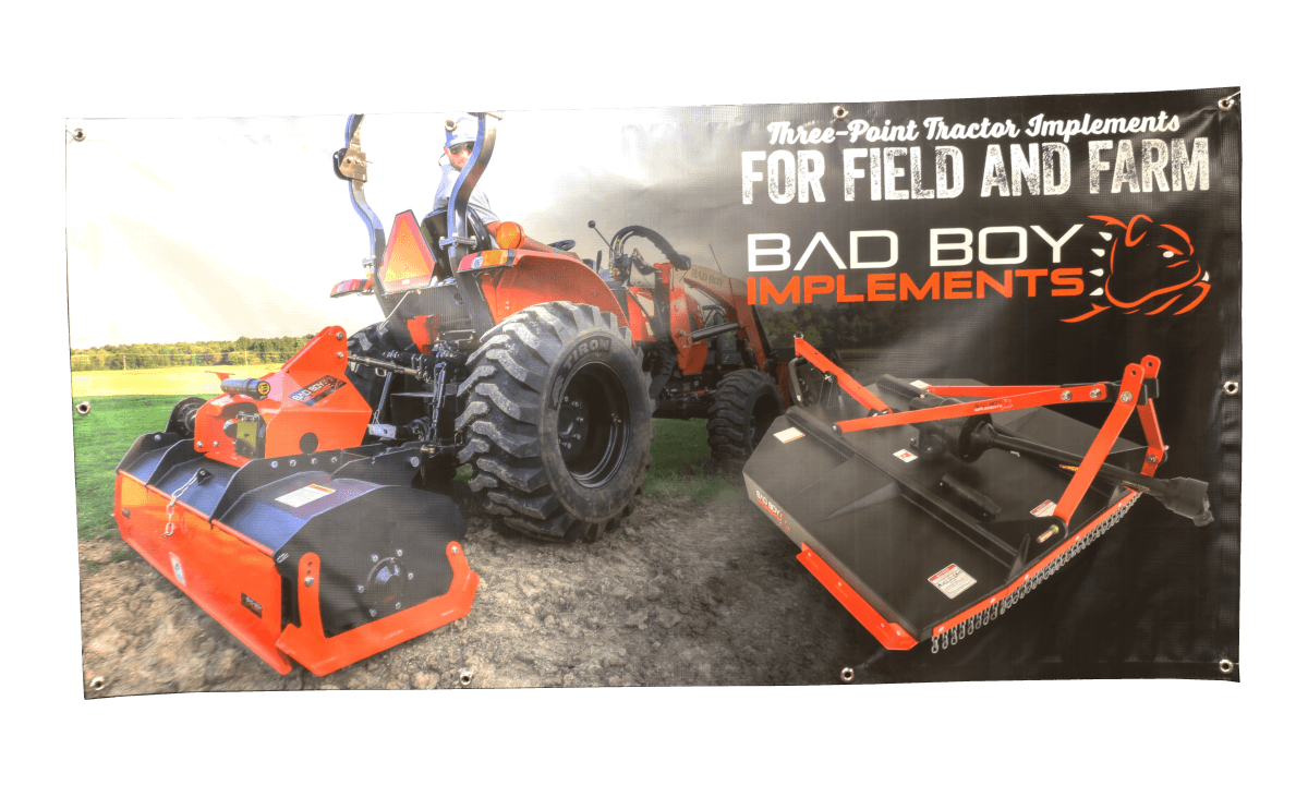 3X6 2021 Tractor Implements Banner