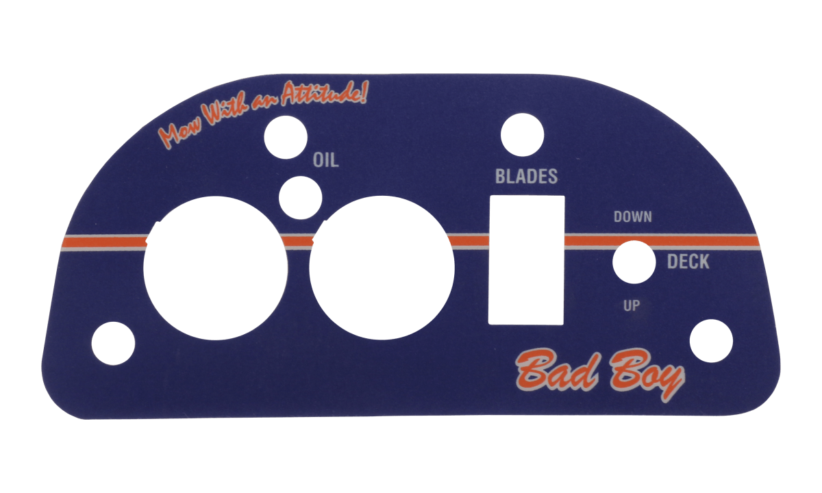 Diesel Control Panel Decal-Rig