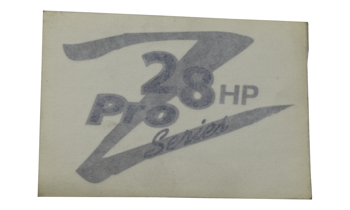 Z28 Mini Decal - Hood - Diesel