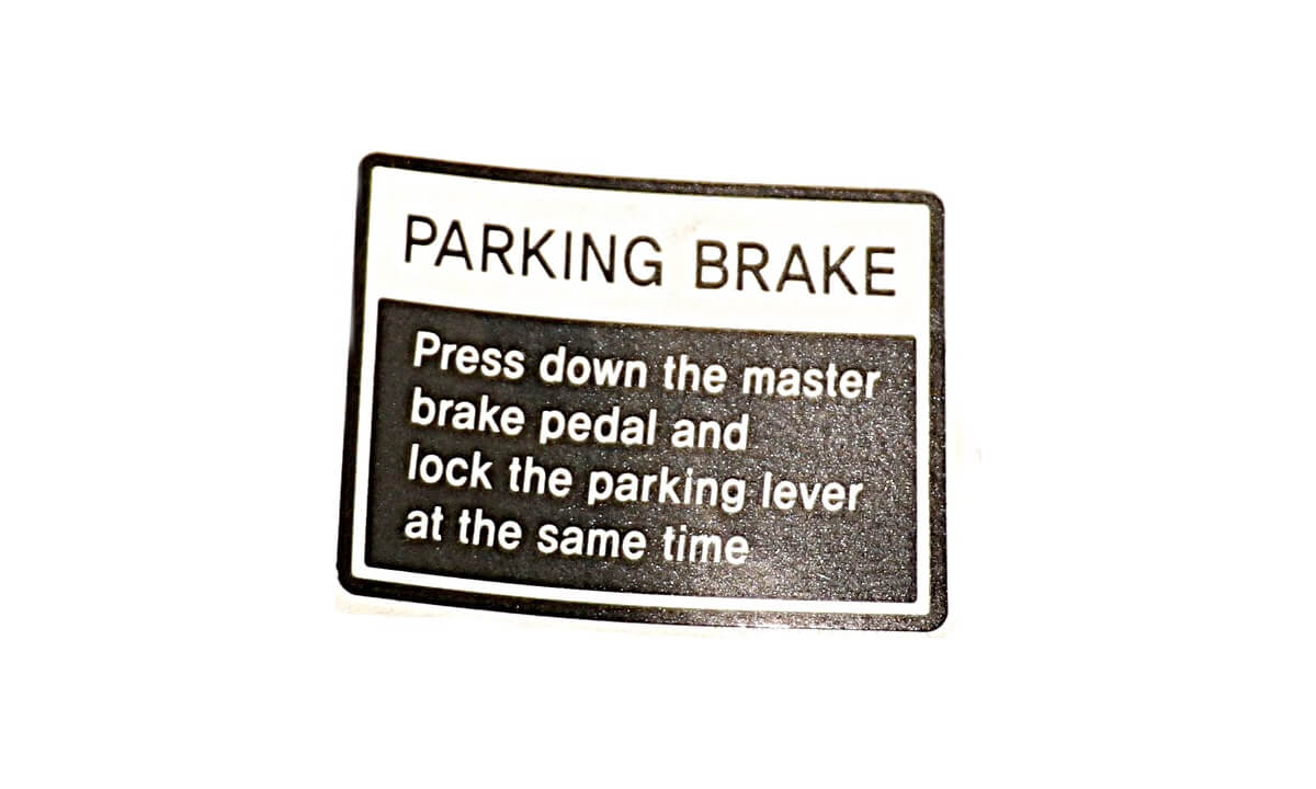 LABEL, PARKING