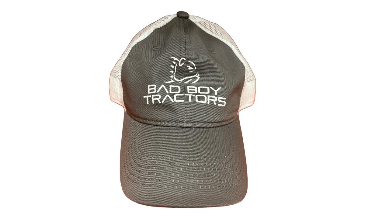 Charcoal/White Tractor Hat