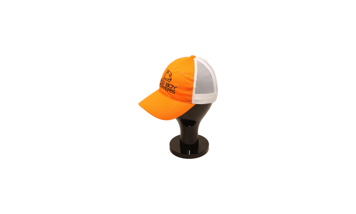 Orange / White Standard Hat With Standard Logo