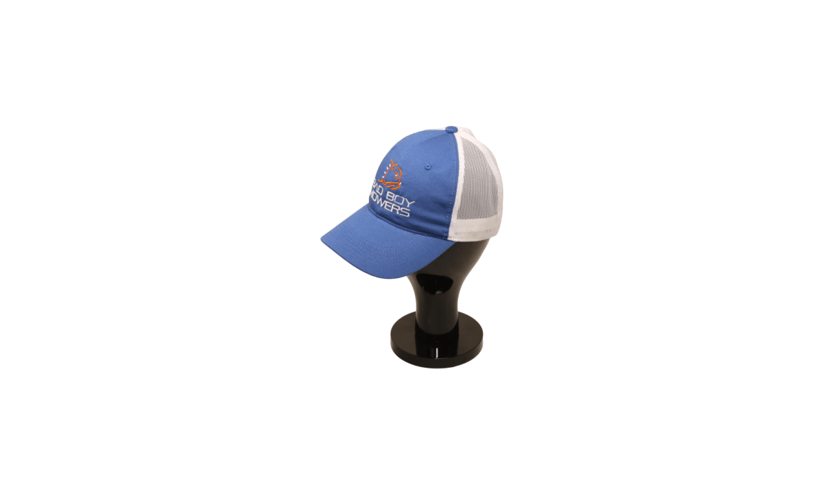 Royal Blue / White Standard Hat With Standard Logo