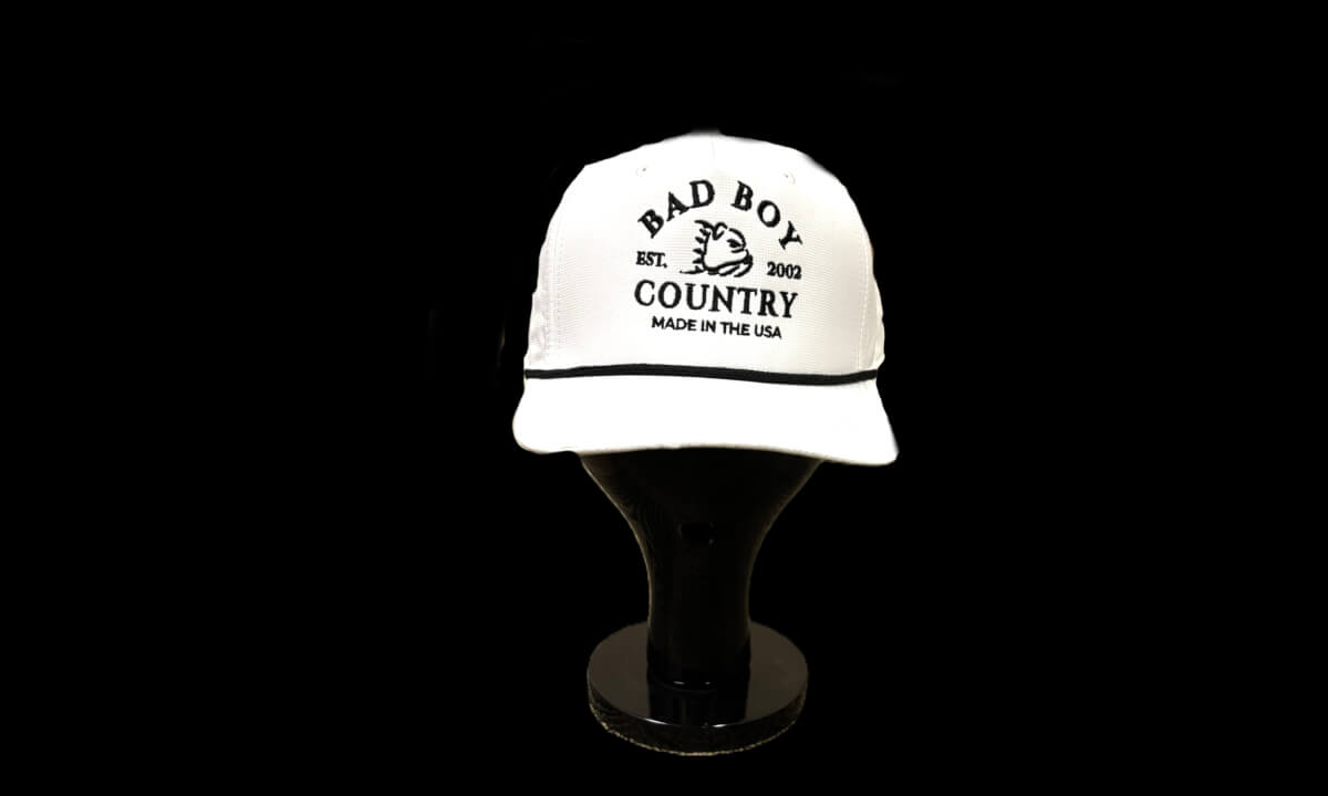 White Hat / Black Rope /  Black BB Country Logo