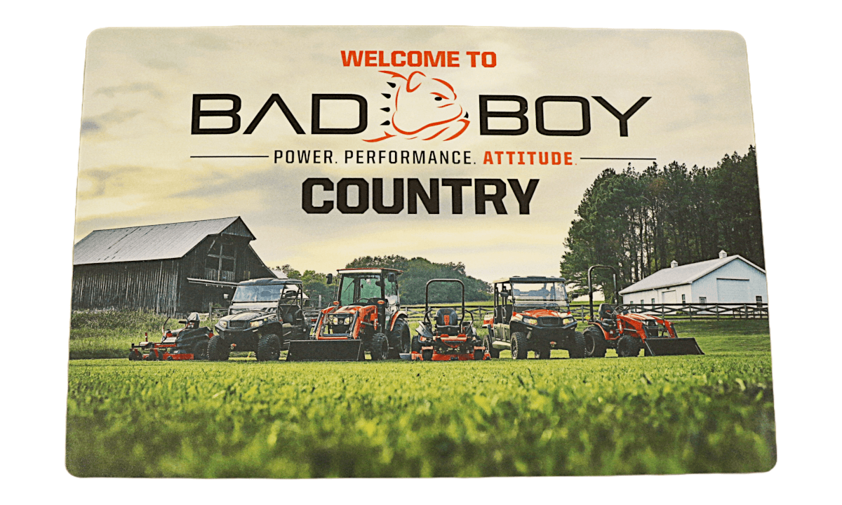 Bad Boy Country Counter Mat