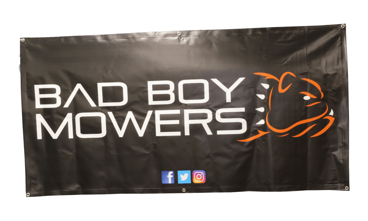 Mower Dealer Banner Generic Logo 4X8