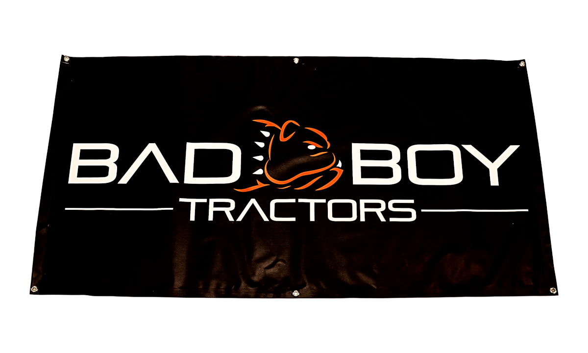 Tractor Dealer Logo Banner 3x6