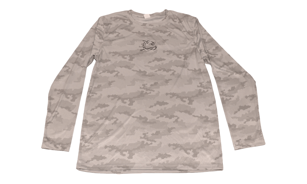 3XL - BBM Cream Paragon Camo Long Sleeve