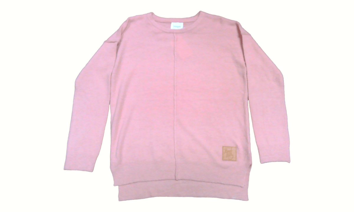 XL - Ladies Rosy Beige Cashmere Sweater