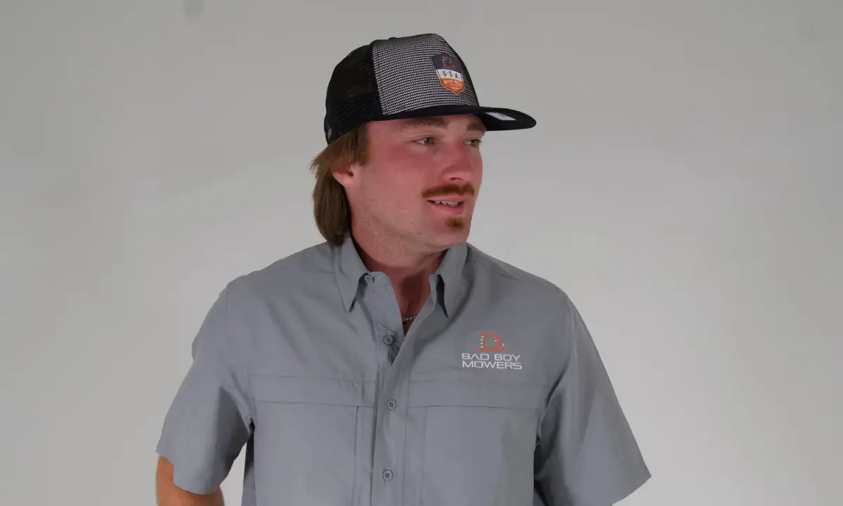 Small - Men's Gusty Grey Fishing Shirt