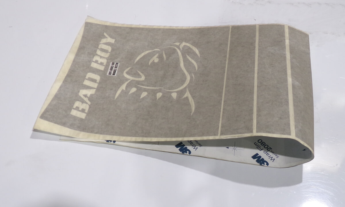 Tractor Hood Decal 1022H