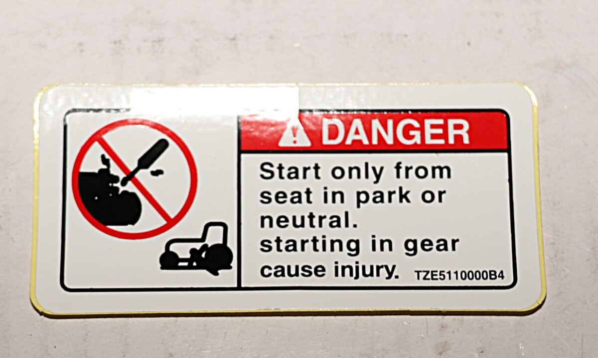 MANE PLATE, START for BB2024H/BB3026H/BB4025H/